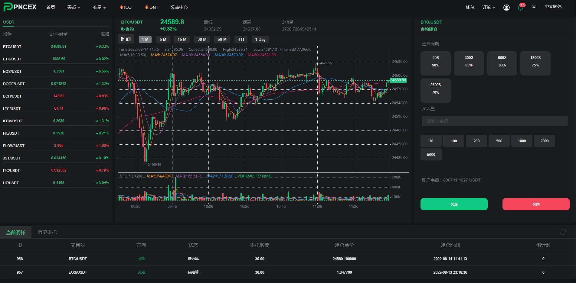 图片[17]-全新优化版区块链交易所/币币秒合约交易/IEO认购/质押挖矿 - 琪琪源码网-琪琪源码网