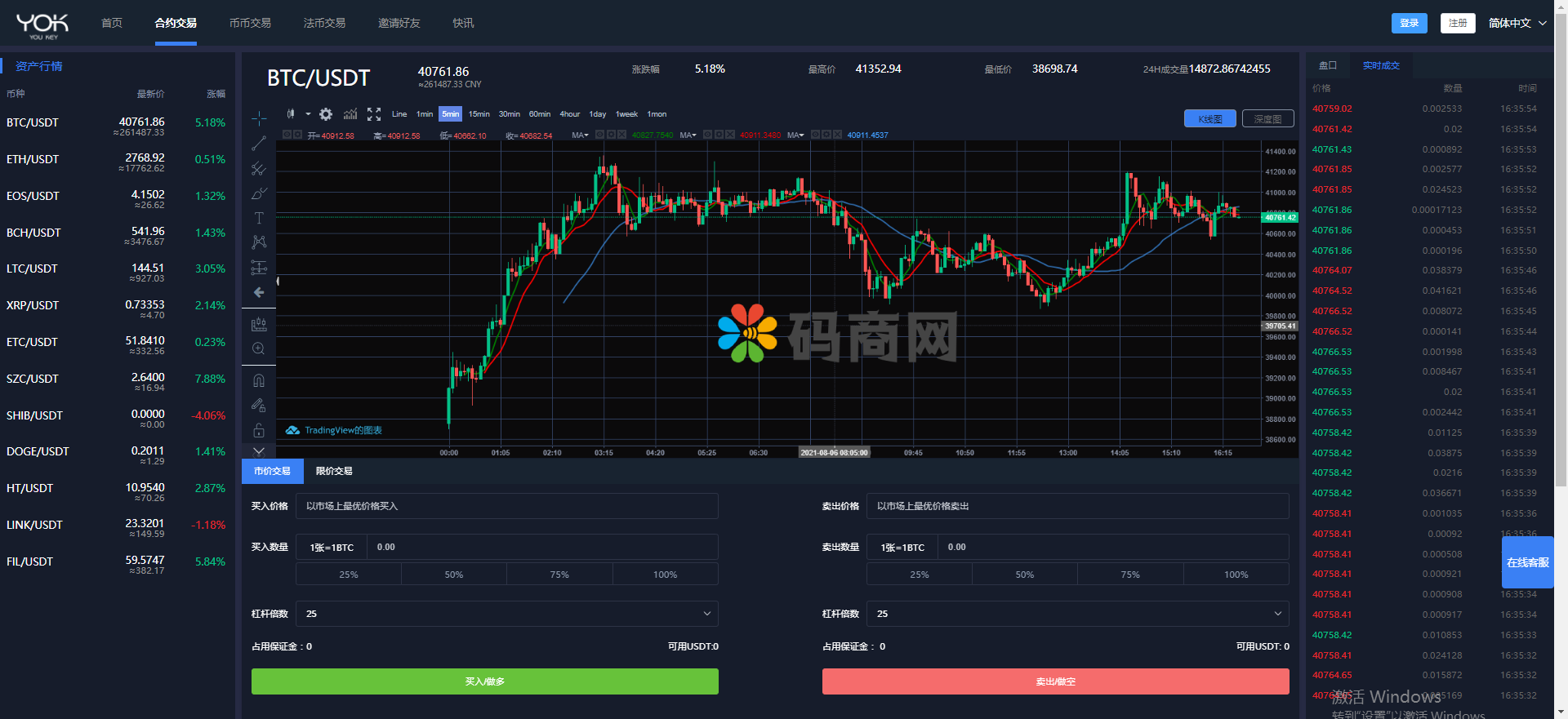 图片[9]-原生合约交易所：区块链币币交易所+永续合约交易杠杆+法币交易OTC承兑商 - 琪琪源码网-琪琪源码网