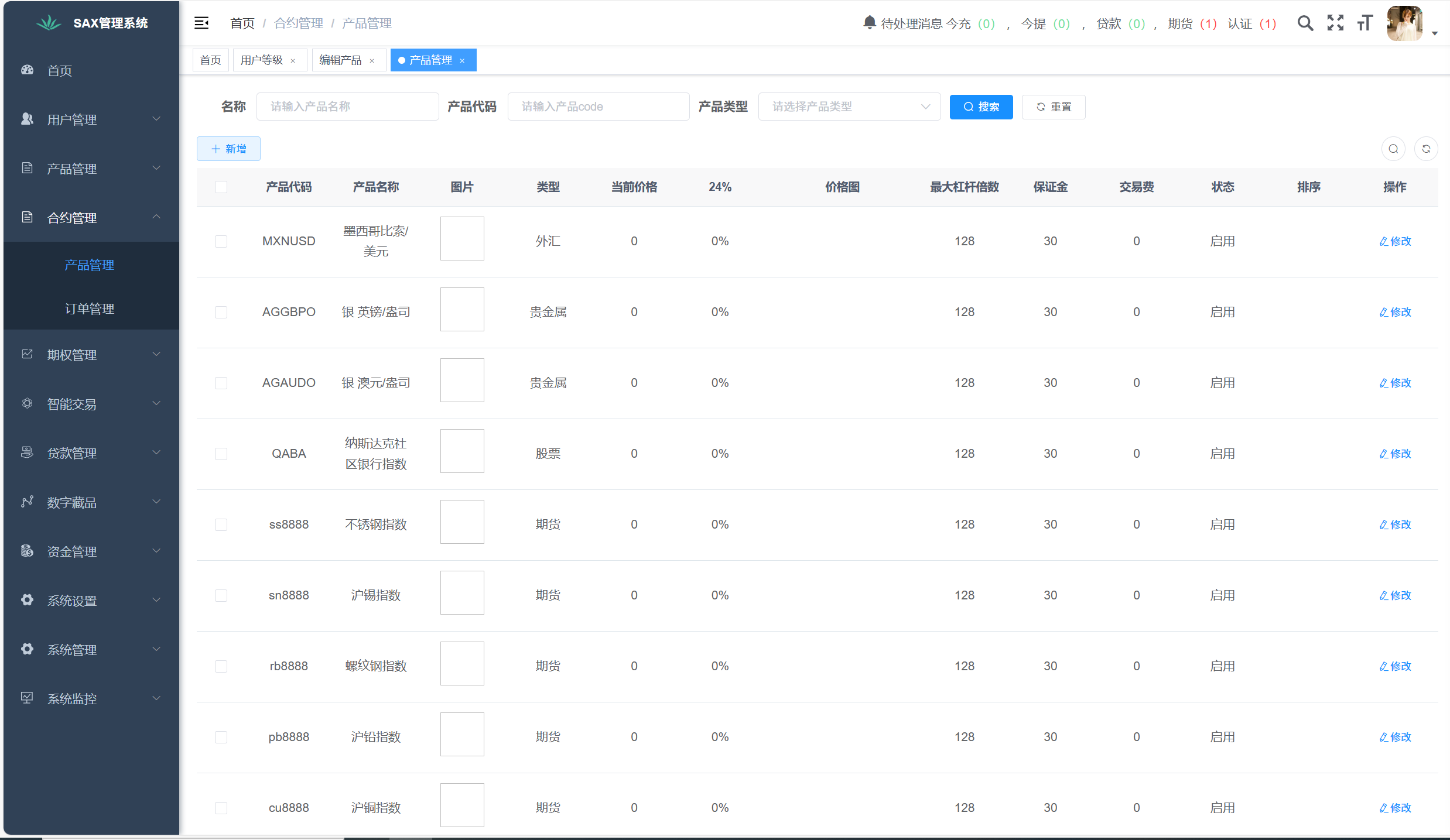 图片[17]-多语言新版本UI 欧美风格币盘外汇/虚拟币/股票/取货/贵金属/合约/期权/nft/只能交易H5 PC自适应（后端Java 前端VUE，全开源可二开） - 琪琪源码网-琪琪源码网